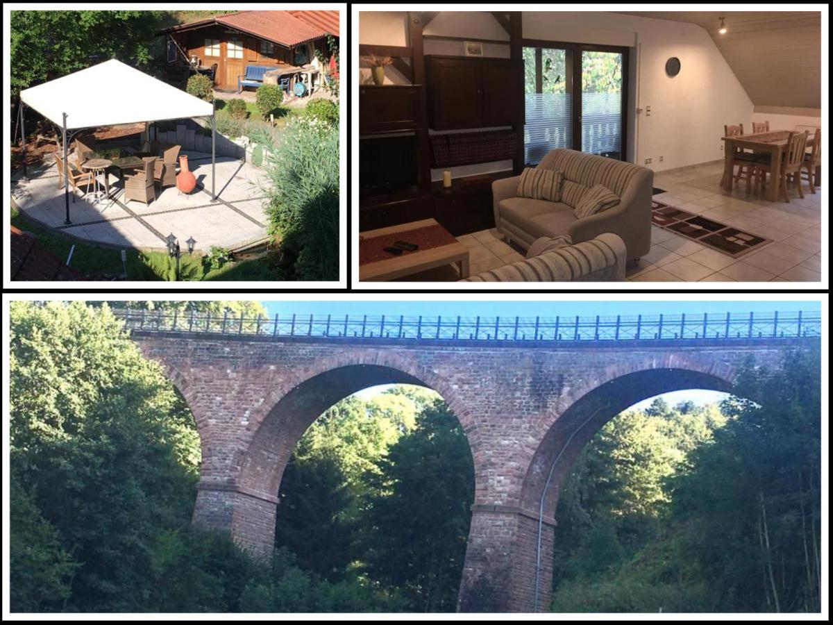 Ferienwohnung Am Viadukt ヴァルト・ミヒェルバッハ エクステリア 写真